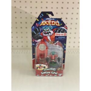 Legends of Akedo Holiday Attack Shreddy Claws Mini Battling Action Figure